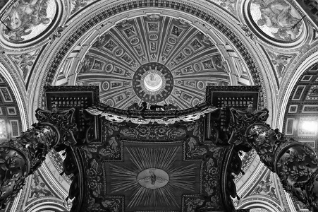 Die Kuppel des Petersdoms - Rom