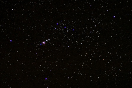 Sternenhimmel - starry sky - m42 Orion Nebel